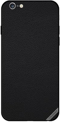 Iphone 6 case with black leather pattern.. DIAYTAR NIGERIA combines extensive product options with budget-friendly prices, delivered in 5-8 days.