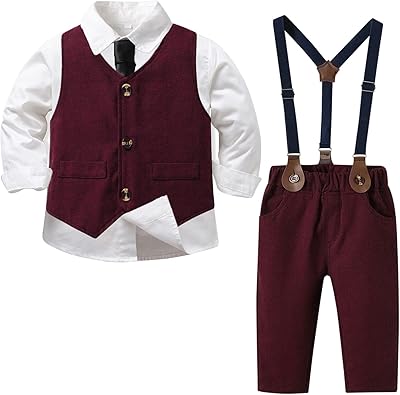Aiboom baby boy clothes, newborn tuxedos, men's outfits, jacket and tie.. DIAYTAR NIGERIA: Where shopping is a pleasure with affordable prices and reliable delivery service.