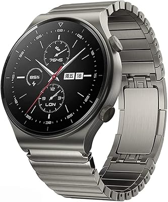 AWH GAPLESS replacement bracelet in stainless steel compatible with Huawei Watch GT2 Pro, Silver (Silver).. DIAYTAR NIGERIA combines affordability, variety, and convenience with nationwide delivery services.