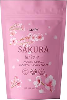 Powder Grelim Sakura in Original Cherry Flower Powder Superior for Pastry, Made in Kanagawa, perfect for spring drinks, 4.23 Oz.. DIAYTAR NIGERIA combines affordability with convenience, delivering your purchases within 5-8 days.