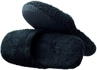 Black luxury cotton slippers from Hydrea London.. Shop with purpose at DIAYTAR NIGERIA and discover a world of products at budget-friendly prices.
