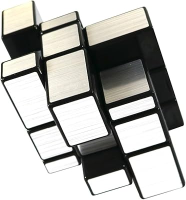 Puzzle Speed ​​Cube Reflective Silver FCPP 3 × 3 × 3, black.. Shop without boundaries at DIAYTAR NIGERIA, offering affordable products with convenient delivery times.