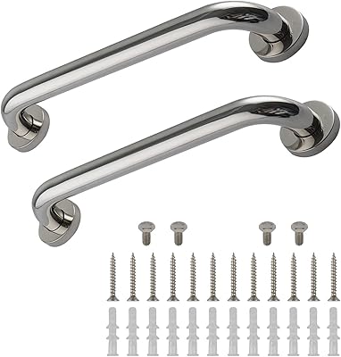 Stainless steel bathroom handle Sus304 2 -inch, safe handle for the elderly, injured, elderly and assistants.. Experience the satisfaction of affordable shopping with DIAYTAR NIGERIA's nationwide 5-8 day delivery.