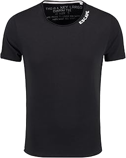 Round Key Largo round T-shirt for men.. DIAYTAR NIGERIA delivers affordability and convenience with every purchase, shipped within the week.