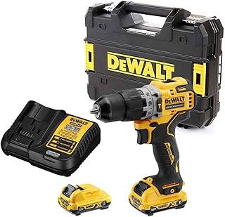 Charger and charger Dewalt Hammer 12V 10mm 2 x 2a, yellow/black, wireless DCD706D2-GB, 3 year warranty.. Embrace a new era of online shopping with DIAYTAR NIGERIA's extensive range and budget-friendly prices.