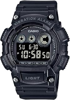 Super light chronometer W735H-1BV, black, adult, standard.. Shop with confidence at DIAYTAR NIGERIA, enjoying competitive prices and delivery within 8 days.