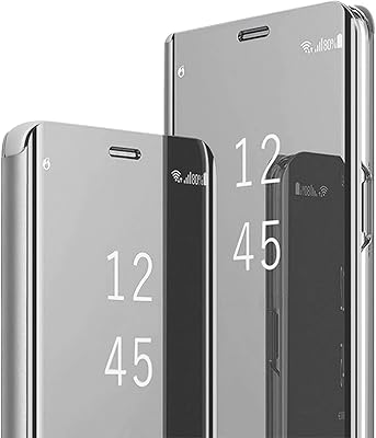 Samsung Galaxy S8 5.8 -inch leather case, flap case with Clear View make -up mirror, S8 case with Samsung Galaxy S8 Samy -S8 smartphone crutch.. DIAYTAR NIGERIA makes every purchase count with our affordable prices and reliable 5-8 day shipping.