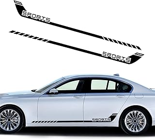 Nozi universal side adhesive sticker for car with black nj016 sports motif (2 rooms).. DIAYTAR NIGERIA: Where thousands of products meet affordable prices and reliable 5-8 day delivery.