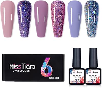 Miss Tiara Kit of DIY 6-piece Gel DIY Nail and LED at home (Sita-23).. DIAYTAR NIGERIA transforms wishes into deliveries with our affordable and reliable e-commerce platform.