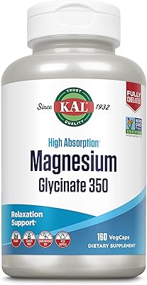 Kal, high absorption magnesium glycinate 350, 160 plant capsules.. Shop smart with DIAYTAR NIGERIA, offering a vast product range delivered to your doorstep within a week.
