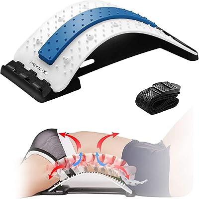 Moko back stretcher for lumbar pain relief with magnet.. DIAYTAR NIGERIA: Your affordable shopping destination with thousands of products delivered in days.