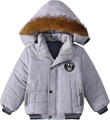 Hot winter thickened padded coat fall winter children in young children fleece snow outdoor clothes.. Experience the convenience of boundless shopping with DIAYTAR NIGERIA's vast selection and quick delivery.