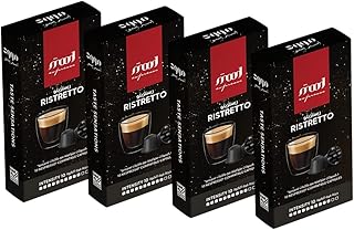 Pack of 4 Nespresso Capsules Mod Espresso in Plastic, Brown.. DIAYTAR NIGERIA: Redefining e-commerce with affordable prices and reliable nationwide shipping.