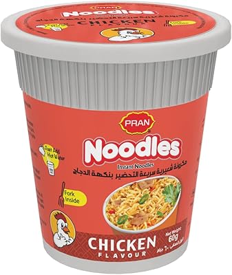 Cup of instant noodles with chicken sound - 60 g (pack of 6).. DIAYTAR NIGERIA delivers on every promise with our affordable prices and nationwide delivery service.