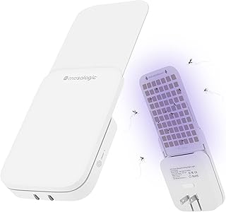 Mosa Logic Flying Insect Trap Killer of Interior Mosquitoes Catput-Sache with Attractive UV Behe ​​Pour la Maison and the Office 1 White Package.. DIAYTAR NIGERIA revolutionizes e-commerce with our affordable prices and dependable delivery timeframes.
