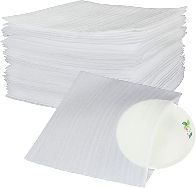 Antistatic foam pillow bags 50 pieces, packaging supplies for shipping cartons and protection of dishes, glasses, porcelain and fragile objects (25x25 cm).. Shop with confidence at Nigeria's leading affordable e-commerce platform with reliable delivery services.