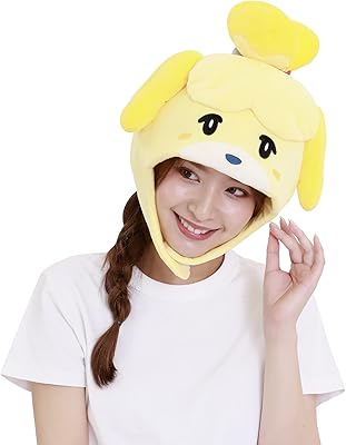 Kigurumi Sazac hat - Animal Crossing Isabelle - Cozy Bonnet - Adult size.. DIAYTAR NIGERIA: Where quality meets affordability, with thousands of products delivered in less than 8 days.