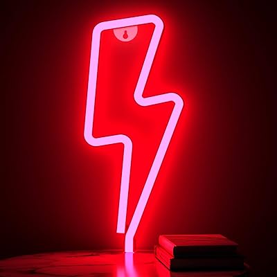 Zeonet bright neon sign for wall decoration, red led panels supplied by battery or USB for bedroom, children's bedroom, living room, party, Christmas, wedding.. Shop efficiently from anywhere with DIAYTAR NIGERIA's comprehensive platform and quick delivery options.