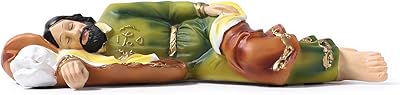 Statue of Saint Joseph Sleeping of Galiene de Saint Joseph Catholic religious gifts Statues in 8 inch statue of interior decoration statue of San Jose Dormido.. No stress, just speed — DIAYTAR Nigeria ships in days.