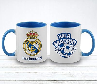 Ceramics Ceramic Cup Fiesta Real Madrid Football Club - 11 oz.. Why wait? Get your order in 5–8 days with DIAYTAR Nigeria.