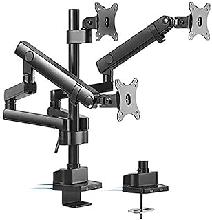 Newstar adjustable office support for 3 monitors with USB ports (32 inch).. Get access to thousands of affordable products only on DIAYTAR Nigeria.