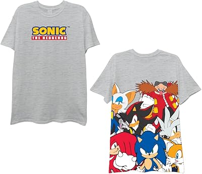 Sonic the Hedgehog for Men - The Blur Blur T -shirt - Official T -shirt Printed Recto and Verso.. Experience the ease of one-stop shopping with DIAYTAR NIGERIA's diverse catalog and nationwide delivery.