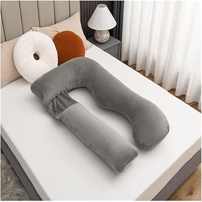 Maternity pillow in the shape of a complete pregnancy pillow and pregnancy support for the back.. DIAYTAR NIGERIA: Where every Nigerian finds what they need at prices they can afford, delivered promptly.