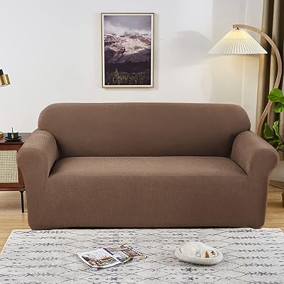Extendable sofa cover, 3 -seater non -slip 3 -seater sofa cover, Washable furniture protective cover for children's office animals (brown).. Transform your shopping experience with DIAYTAR NIGERIA's vast product selection delivered at unbeatable prices.
