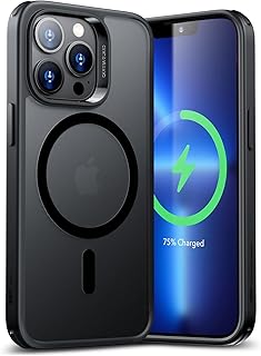 ESR protective shell for iPhone 13 pro max, Magsafe phone case supporting wireless magnetic loading, improved protection against falls, striped resistant rear shell, classic iPhone 13 pro Max, black frosted black.. Shop across boundaries with DIAYTAR NIGERIA's comprehensive catalog delivered nationwide at budget rates.