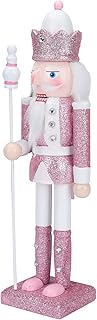 12-inch amosfun Nutcracker Models Pink Christmas Decorations Traditional Wooden Ornaments for.. DIAYTAR NIGERIA: Where every search leads to affordable products delivered promptly across Nigeria.