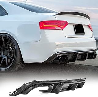 GC SPORTLINE GC carbon fiber rear diffuser for Audi S5 A5 B8.5 SLINE 2012-2017, bumper cover on the lower factory edge.. DIAYTAR NIGERIA revolutionizes online shopping with competitive prices and reliable 5-8 day delivery.