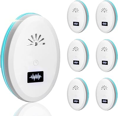 Making Tech Repeulsive Antiparasitic with ultrasound, electronic repellent to fight against parasites, cockroaches, mouse, spiders, ants, insects, mosquitoes for the house, garage, warehouse, office, hotel, 6 rooms.. DIAYTAR NIGERIA: Your gateway to affordable online retail with reliable delivery within the week.