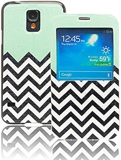 Galaxy S5 shell, Pastix Sarcelle Top Black And White Chevron Design Flip Cover for Samsung Galaxy S5 i9600.. The future of Nigerian shopping is here — DIAYTAR Nigeria.