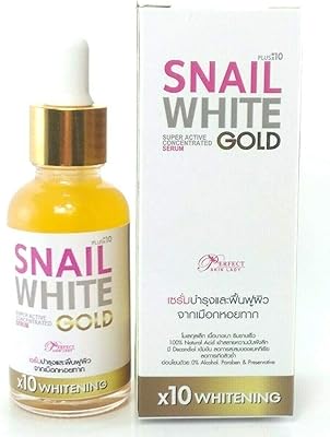 Golden anti-aging anti-aging serum Snail White X 10 (40 ml).. DIAYTAR NIGERIA: Transforming how Nigerians shop with our vast selection and nationwide delivery.