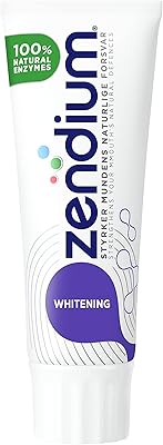 Sweet whitening toothpaste Zendium 75 ml - contains enzymes and natural antibacterial proteins - natural protection - restores the natural whiteness of teeth - without sls and triclosan.. From daily deals to exclusive products — DIAYTAR Nigeria has you covered.