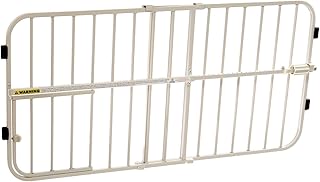 Extendable metal barrier Carlson Lil 'Toffee, White, 38 "x 2.54" x 45.7.. Skip the traffic, shop online — DIAYTAR Nigeria brings it to you.
