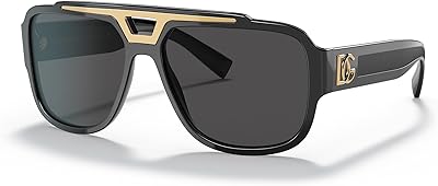 Dolce & Gabbana sunglasses for men DG 4389, shiny black 59/145, shiny black/gray, 59/16/145.. DIAYTAR NIGERIA: Empowering Nigerians with access to affordable products and reliable 5-8 day delivery.