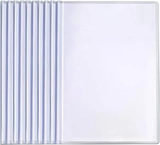 Plastic folder Package of 10 format A4 transparent covers for self-reports and presentation.. DIAYTAR NIGERIA combines affordability with convenience, delivering your purchases within 5-8 days.