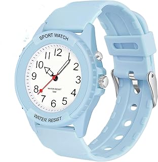 Analog watch for children boys and girls waterproof educational watch with night light.. Experience the future of online shopping with DIAYTAR NIGERIA's extensive product range and competitive pricing.