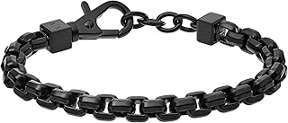 Armani Exchange chain bracelet in stainless steel dotted with precious stones.. The future of online shopping in Nigeria is here — welcome to DIAYTAR.