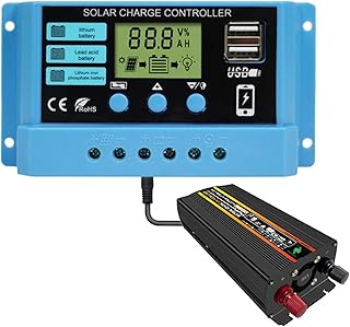 PWM solar load controller | Solar charging controller with LCD screen - Compatible with AGM, Gel and Lithium batteries.. Shop from Nigeria's largest product selection at DIAYTAR, with budget-friendly prices and swift delivery.