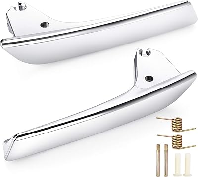 Pair of interior door handles on the driver's side and passenger for Chevy Silverado, Tahoe, Avalanche, Cadillac Escalade, GMC, Yukon and van 81195, 1593595.. DIAYTAR NIGERIA delivers on our promise of variety, affordability, and prompt nationwide service.