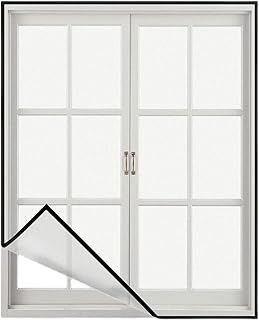 Mosquito net for windows, window mesh, bee insect protection, window mosquito net against flies, with self-adhesive hooks strips, easy to install without drilling (L*H: 100x120cm/39x47inch).. DIAYTAR NIGERIA delivers happiness in 5-8 days with our affordable and diverse product range.
