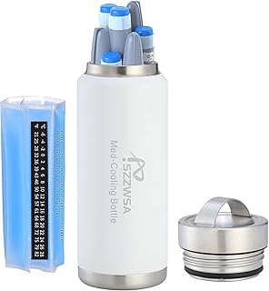 Portable travel bag for insulin cooler, Insulin bottle transport bag, insulin insulin bottle, large -capacity -free steel thermos bottle and Biogel pack.. Experience the future of online shopping with DIAYTAR NIGERIA's extensive product range and competitive pricing.