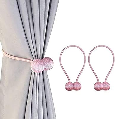 FDY 1 pair of magnetic curtain embraces, decorative rope support for house window curtains.. Shop with purpose at DIAYTAR NIGERIA and receive your purchases at unbeatable prices within the week.