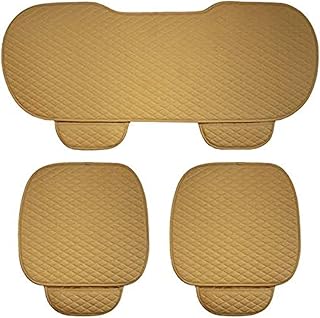 Universal car seat cover in leather - front seat cover and 2 -room rear seat cover - Set of 3.. Shop with intention at DIAYTAR NIGERIA, offering thousands of products delivered nationwide in days.