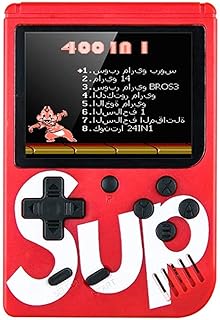 Sab Game Box 400 In 1 Retro Mini Portable Player Games of 3.0 inch children (Red).. DIAYTAR Nigeria: Discover more, spend less, and enjoy delivery within 5–8 days.