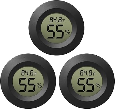 3pcs Mini Digital LCD Digital Digital Thermometer, suitable for greenhouse, basement, children's room, fahrenheit or Celsius.. Discover the perfect balance of price and convenience with DIAYTAR NIGERIA's nationwide e-commerce platform.