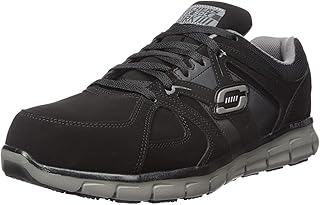 Skechers Synergy Akron for Men industrial shoe.. Experience DIAYTAR NIGERIA, where extensive product variety meets pocket-friendly prices and reliable delivery.
