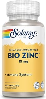 Bio Zinc Solaray complex for a healthy immune system support for endocrine and cellular functions.. Your trusted shopping partner, DIAYTAR NIGERIA offers extensive selection with quick delivery options.